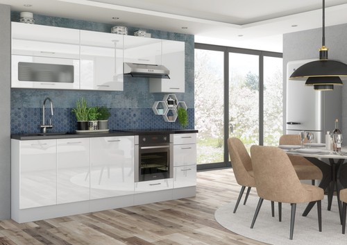Kitchen cabinets unit - cabinets, set
