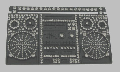 Vintage boombox belt buckle - vintage,