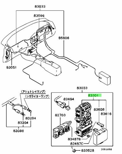 Block chassis harness - chassis,