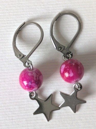 Handmade star dangle - star,