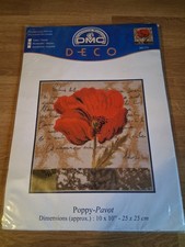 DMC Deco Poppy Cross Stitch