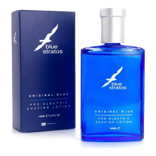 Blue stratos pre shave lotion - blue, pre-shave