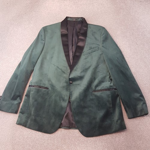 Men jacket 46r green - jacket, slim