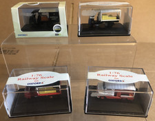 4 x Oxford Diecast Milk Floats