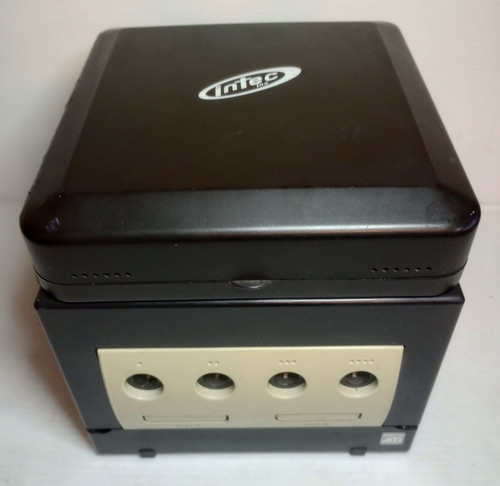 Black nintendo gamecube - nintendo,