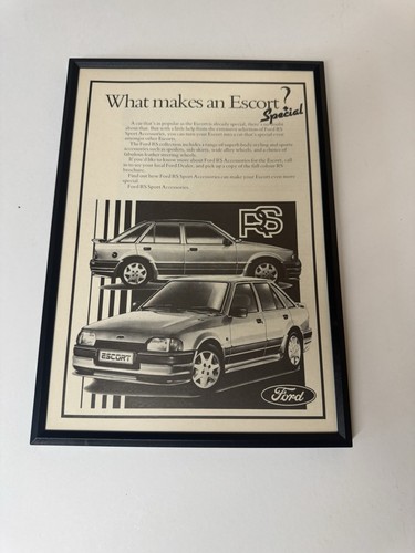 Framed vintage mk4 ford - vintage,