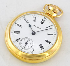 Vintage INGERSOLL Gold Plated