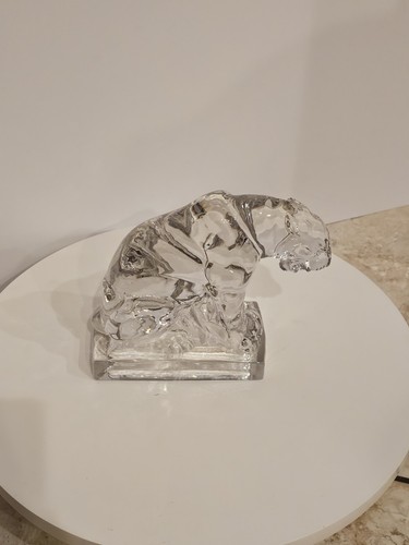 Vintage heavy pair glass - vintage,