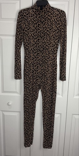 Catsuit womens large brown - womens,
