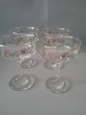 1970's  spiral stem sundae