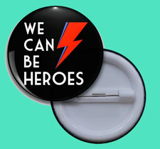 David BOWIE Badge WE CAN BE