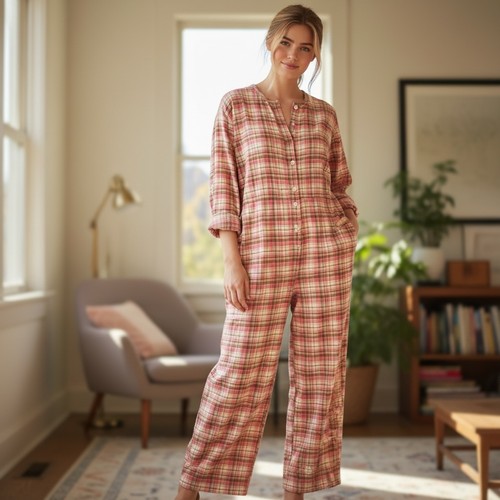 Crew cotton flannel - cotton,