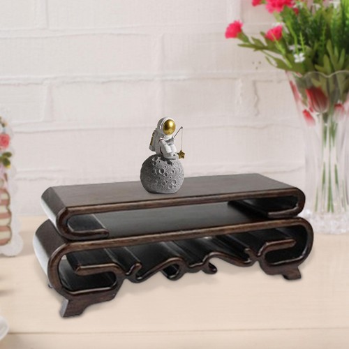 Wooden stone display - stone,