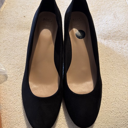 Court shoes black block - black,