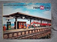 Vintage Kibri B-7504 Bahnsteig