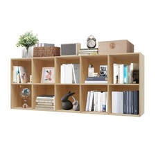 10 Cube Solid Wood Shelves