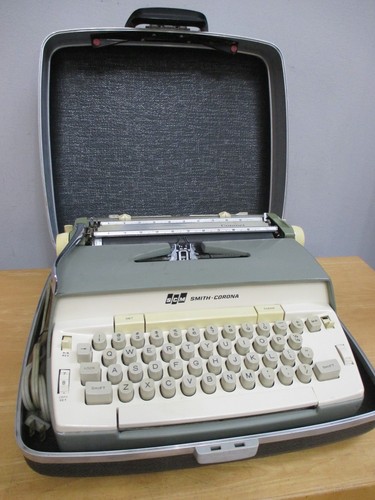 Vintage smith corona cursive - vintage,