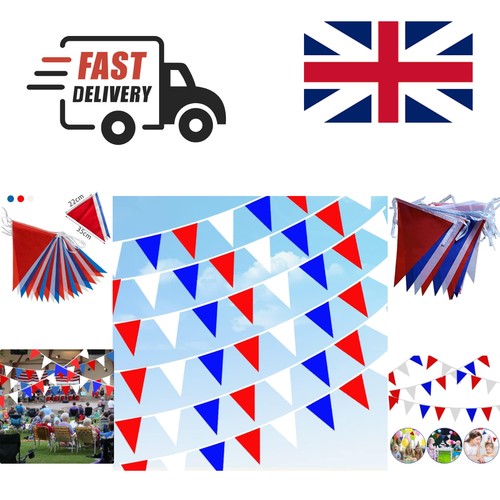 Deluxe 100m bunting - 100m, banner