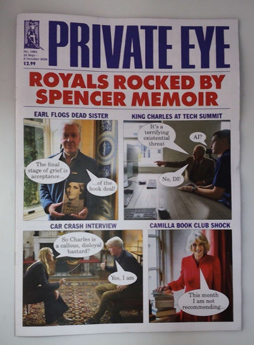 Private eye magazine 25th - magazine, sept