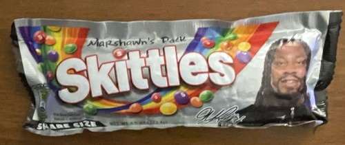 Skittles marshawn pack gummy - skittles, marshawn's