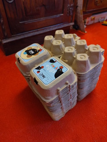 Omlet branded egg boxes - , x