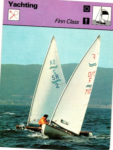Finn class olympic - class, yachting