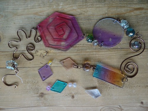 Painted glass and - painted,