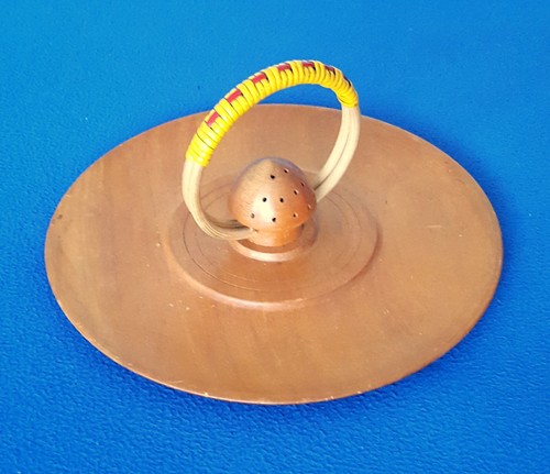 Vintage wooden serving plate - plate, /