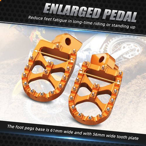 Wide fat foot pegs - pegs, fit