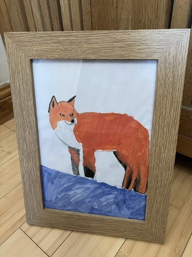 Original fox watercolour - fox,