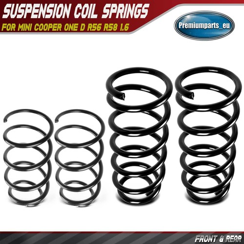 Coil springs front rear - 4x,