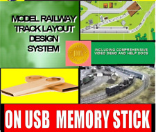 MODEL RAILWAY TRACK LAYOUT