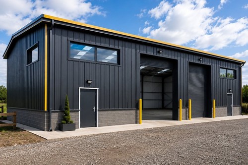 Insulated steel building - insulated,