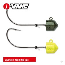 VMC Swingin Ned Rig Jig Heads - Pike Perch Trout Chub Zander Bass Predator Lures