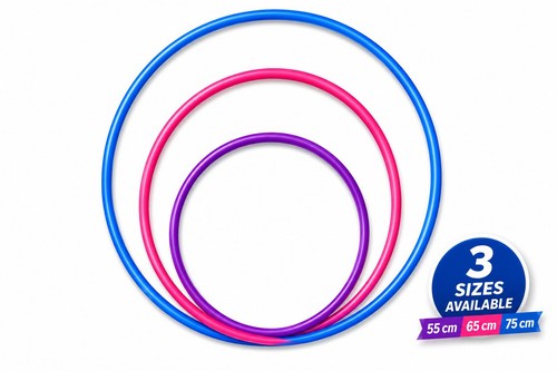 Weighted hula hoop 55cm 65cm - hoop,