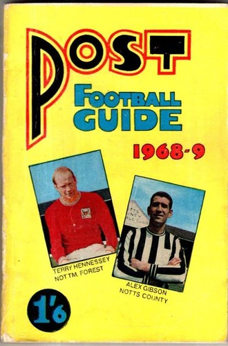 Post football guide 1968 - post, 1968-9