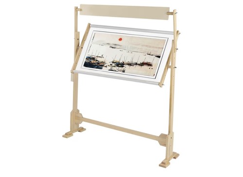 Large size embroidery - large, stand