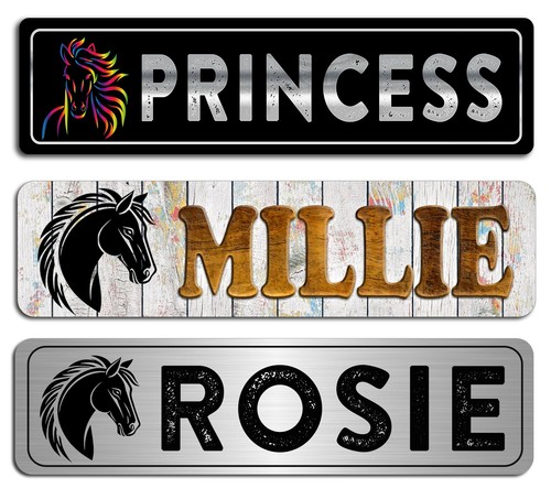 Personalised horse stable door - personalised,