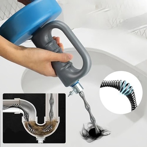Drain snake unblocker 10ft - drain,
