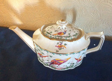 Royal Crown Derby Chelsea Bird Large Teapot A/F