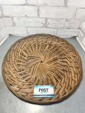 Wicker Round Tray