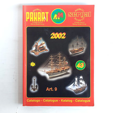 Mantua Model Catalogue 2002, Vintage Wooden Ship Maritime, Modelli Panart/Sergal