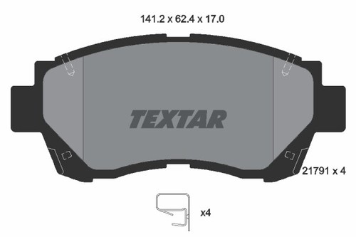 Brake pad set disc - set,,