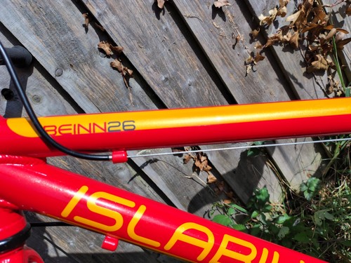 Islabikes beinn red yellow - 26, red/yellow