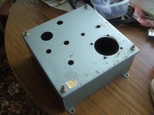 Large Jones galvanised metal Enclosure box 20.8cm x 20.8 x 9.5cm