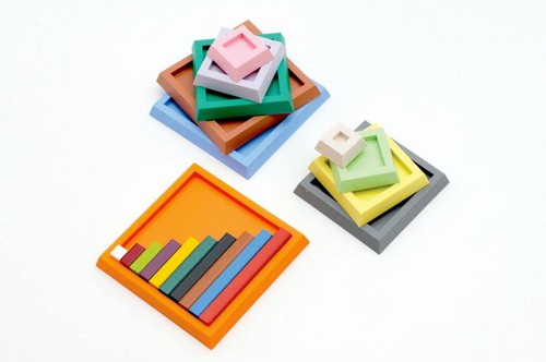 Numicon number rod trays - trays, 1-10