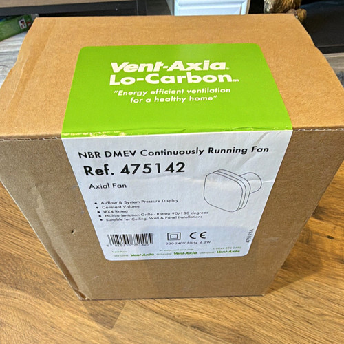 Vent axia carbon nbr dmev - vent-axia, lo-carbon