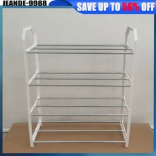 4 Tier Shoe Rack Stand Sturdy