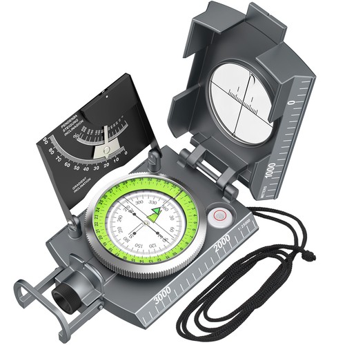 Proster military compass metal - proster,