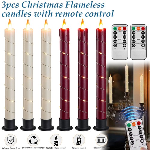3pcs led flameless - led,